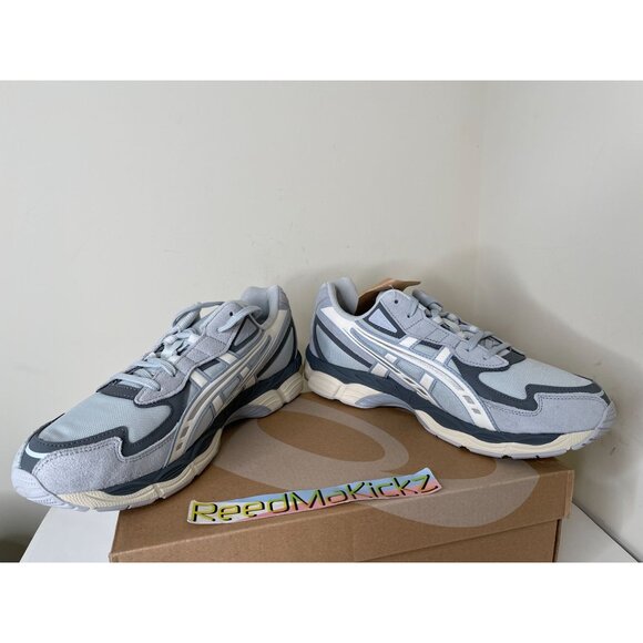 Asics Gel NYC 2055 Glacier Grey Cream UNISEX WOMENS SIZES 1203A755-020 - Picture 3 of 6